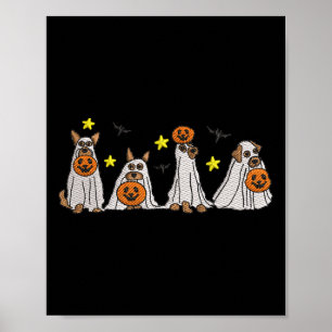Poster Mulheres de Halloween Fantasiam Desenho do Efeito