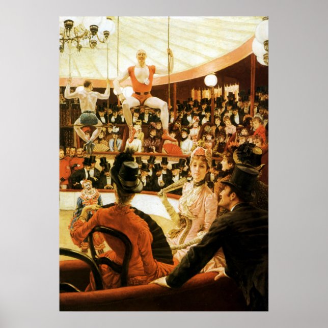 Póster Mulheres De Paris ~ O Lover Do Circo ~ James Tisso (Frente)