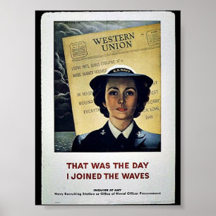Poster Mulheres de Wwii