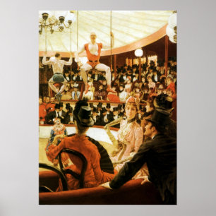 Póster Mulheres do ~ de Paris o ~ de James Tissot do ~ do