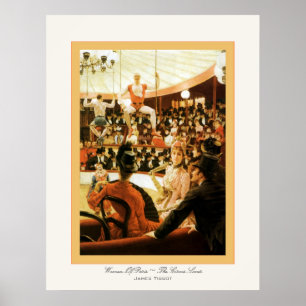 Póster Mulheres do ~ de Paris o ~ James Tissot do amante