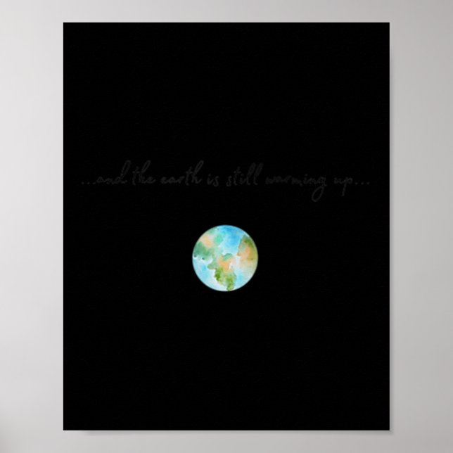 Poster Mulheres E Aquecimento Global (Frente)