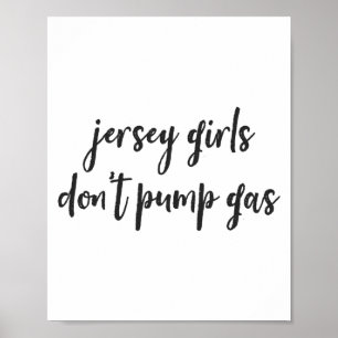 Poster Mulheres Engraçadas de Nova Jersey, Garotas de Jer