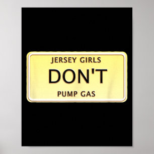 Poster Mulheres Engraçadas de Nova Jersey Garotas de Jers