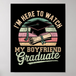 Poster Mulheres Estou Aqui Para Assistir Meu Namorado Gra