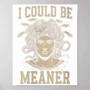 Poster Mulheres Eu Podia Ser Mentira Medusa Mitologia Gre
