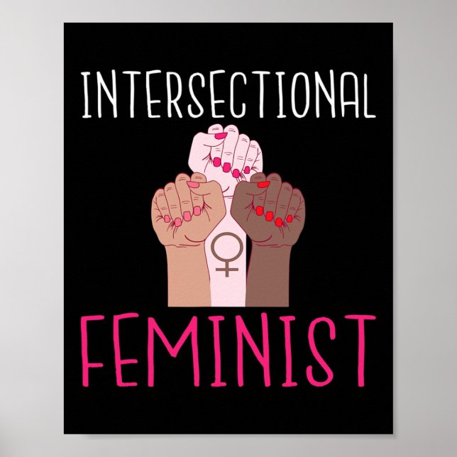 Poster Mulheres Fortes Entre Feministas (Frente)