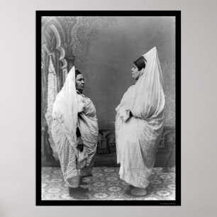Poster Mulheres judaicas tunisinas 1920
