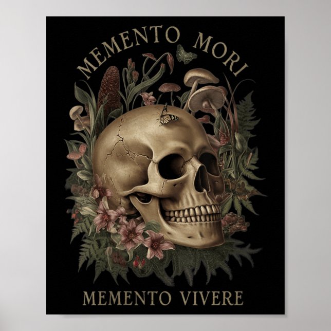 Poster Mulheres Memento Mori Memento Vivere - Filosofia & (Frente)