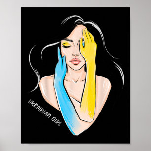 Poster Mulheres Meninas Ucranianas