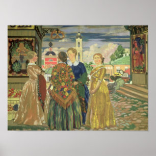 Póster Mulheres mercantes