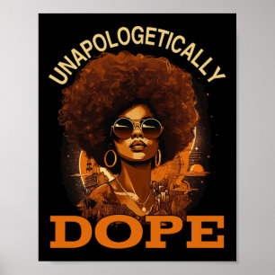 Poster Mulheres Negras Drogas Indesculpáveis Décima Junta