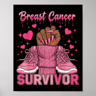 Poster Mulheres Negras Melani, guerreiras de conscientiza