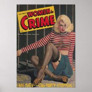 Poster Mulheres no crime