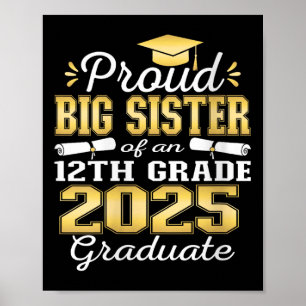Poster Mulheres Orgulham Grande Irmã Da Graduação Da 12 D