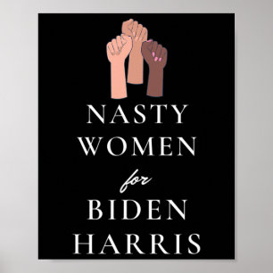 Poster Mulheres Para Biden Harris 2020 Kamala Harris Para