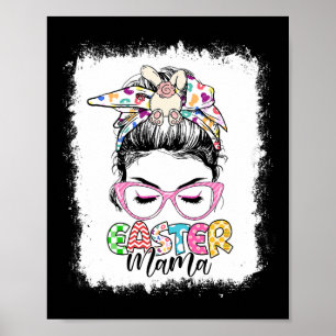 Poster Mulheres Páscoa Mamãe Coqueiro Desarrumado Cabelo