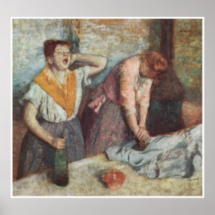 Póster Mulheres que passam, C. 1884-86, Edgar Degas