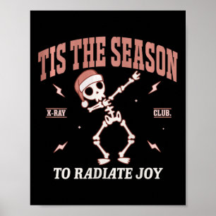 Poster Mulheres Radiam Joy Rad Tech Radiologista Natal