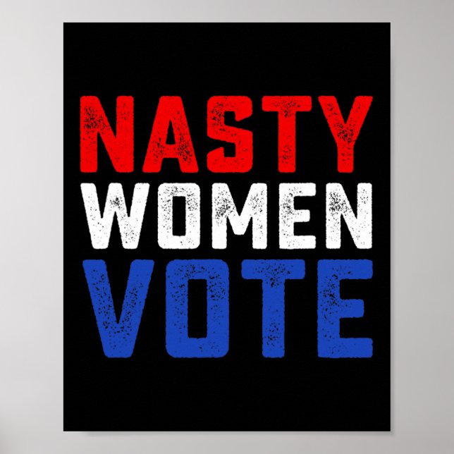 Poster Mulheres Repulsivas Votam  (Frente)