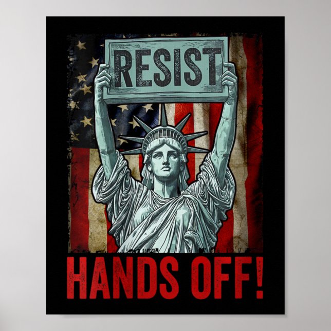 Poster Mulheres Resistem Estátua De Resistência Da Liberd (Frente)