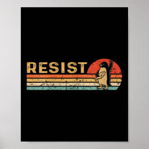 Poster Mulheres Retro Pinguins Pinguins Resistentes Pingu