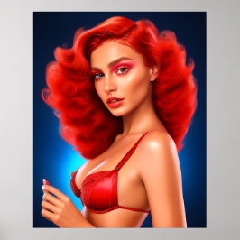 Poster Mulheres Sedutoras Com Elegância: