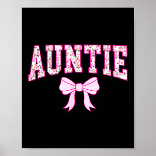 Poster Mulheres Tia Coquette Arco Mães Estéticas Rosa