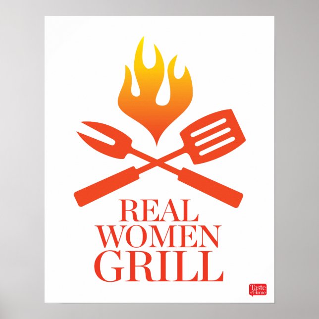 Póster Mulheres Verdadeiras Grill (Frente)
