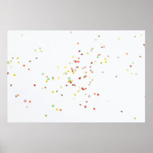 Poster Multicolored balloon display