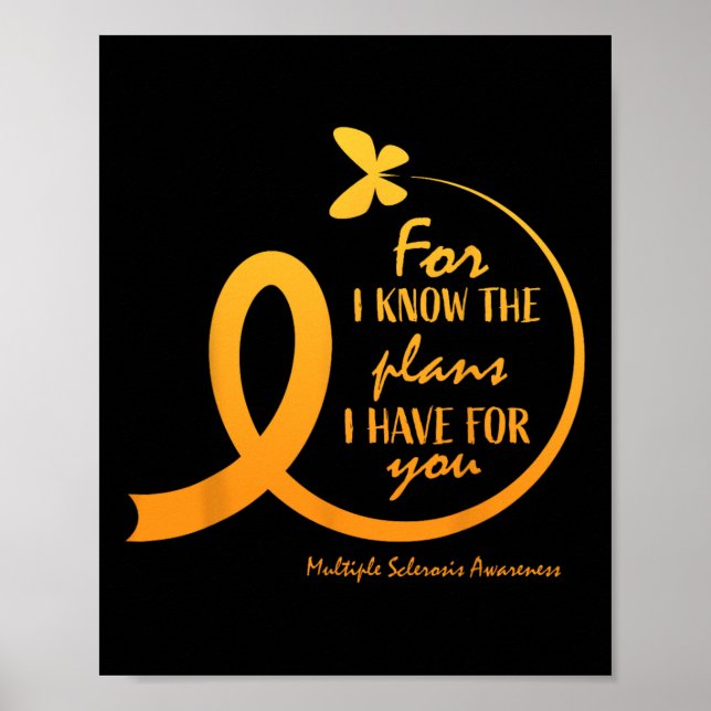 Poster Múltipla Esclerose Mulheres Mãe Bíblia Cristã (Frente)