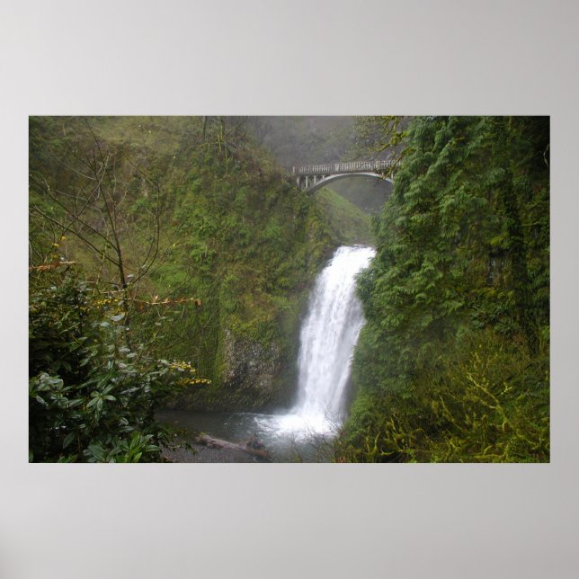Póster Multnomah Falls (Frente)
