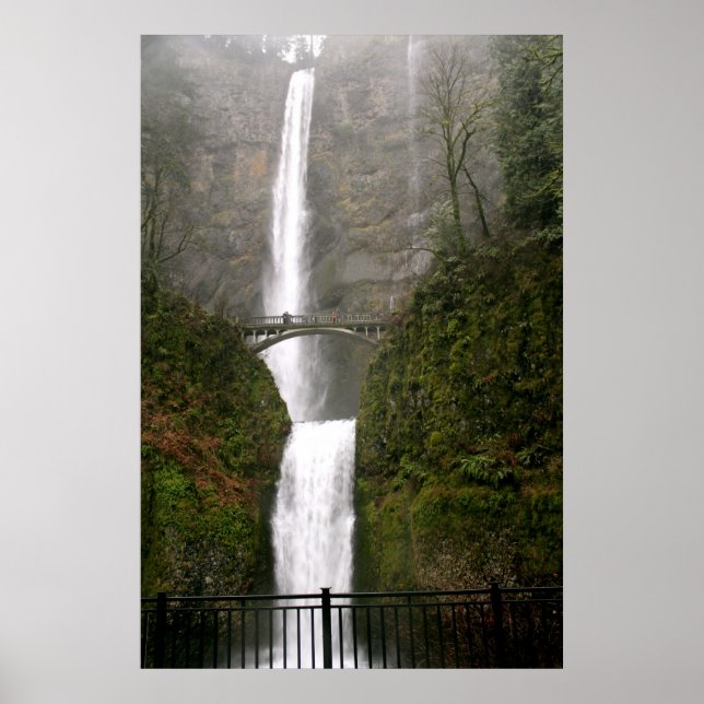 Poster Multnomah Falls (Frente)