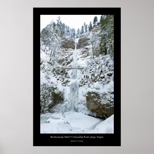 Póster Multnomah Falls (Frente)