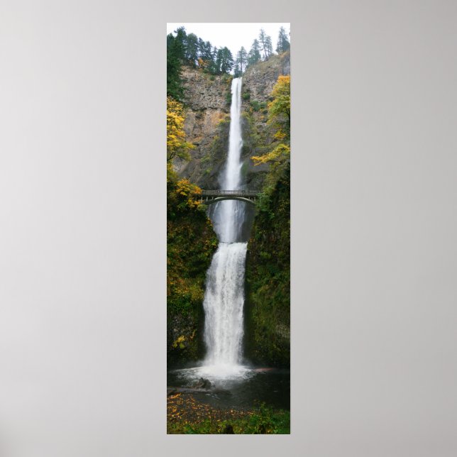 Póster Multnomah Falls 2 (Frente)