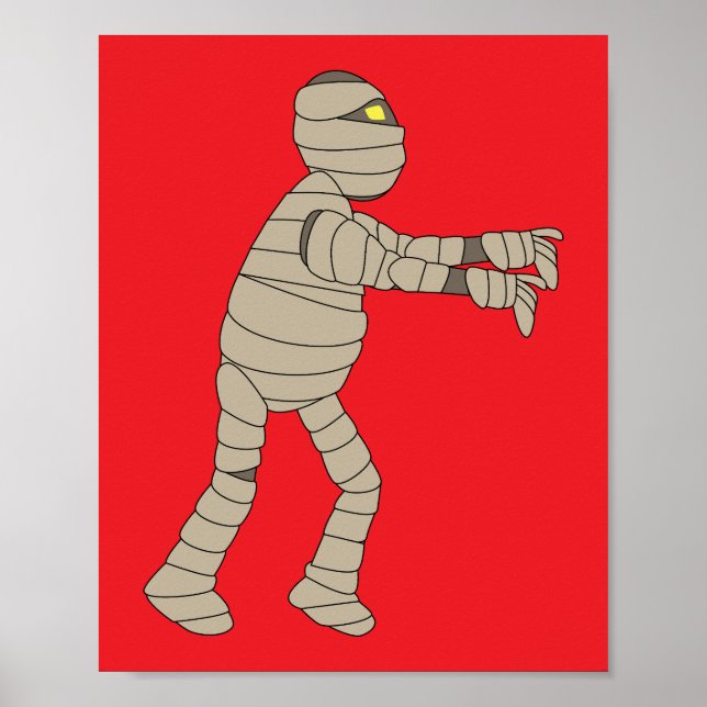 Poster Múmia (Frente)