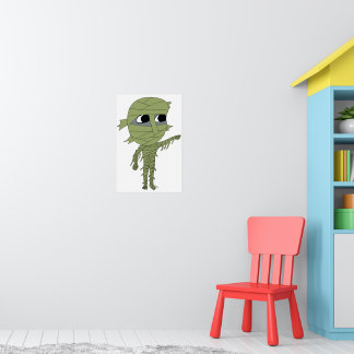 Poster múmia chibi