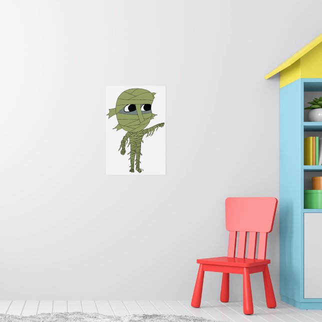 Poster múmia chibi (Berçário 1)