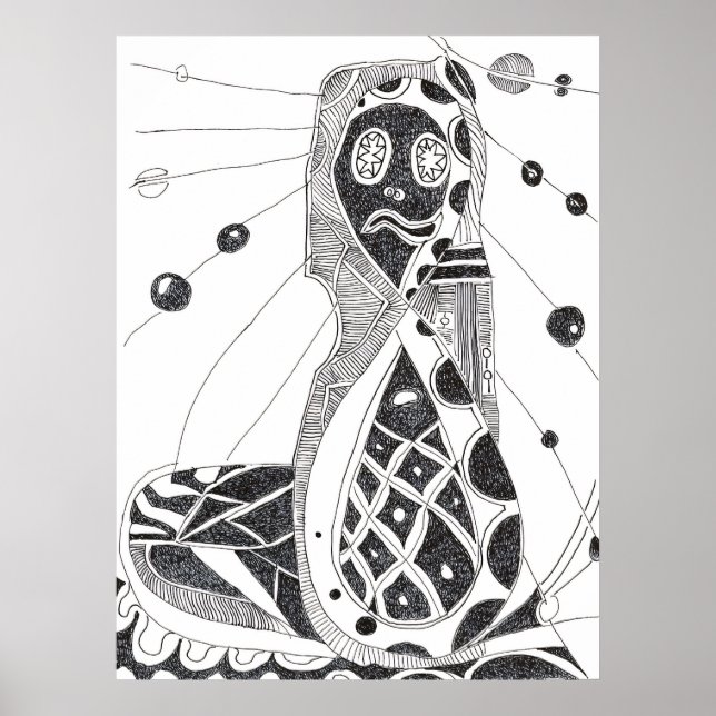 Poster Múmia Surrealista (Frente)