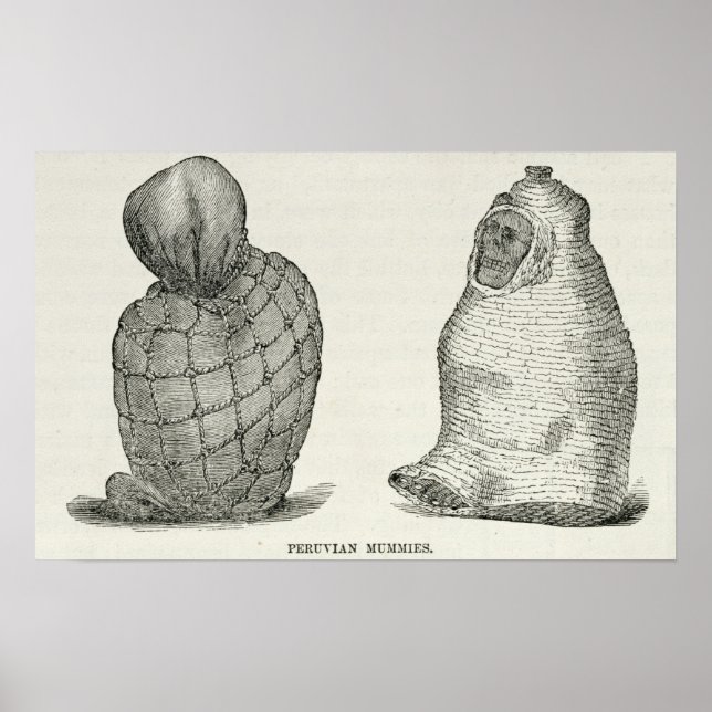 Póster Múmias do Peru (Frente)