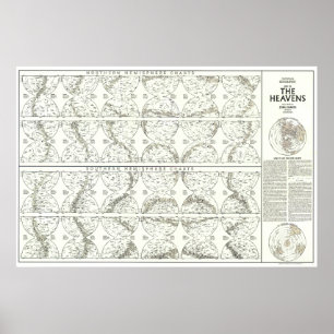 Poster Mundo: 1970 O MAPA DOS Céus...