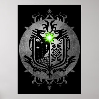 Poster mundo caçador de monstros