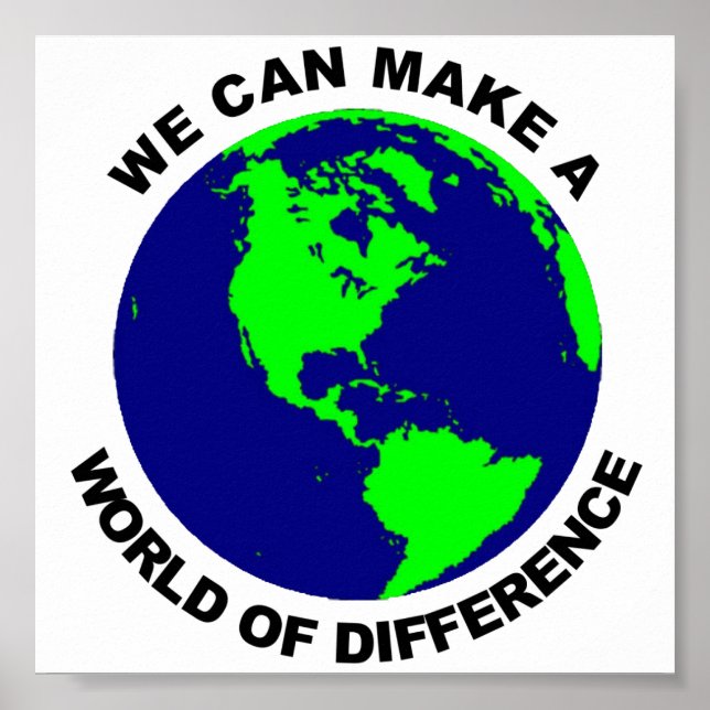 Poster Mundo da Diferença (Frente)