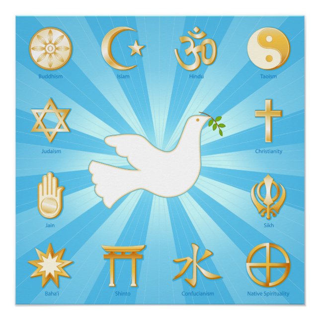 Póster Mundo da Paz (Frente)