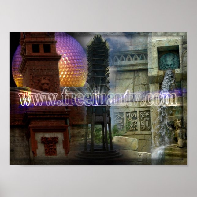 Póster Mundo das Freemasonias (Frente)