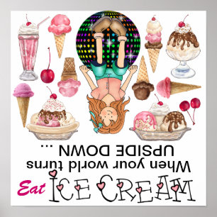 Póster Mundo de cabeça para baixo - SRF