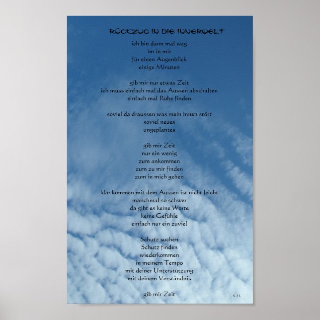 Póster Mundo de interno (Frente)