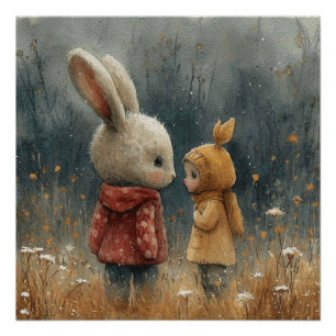 Póster Mundo dos Bigodes: Um Coelho Cheio de Capricho