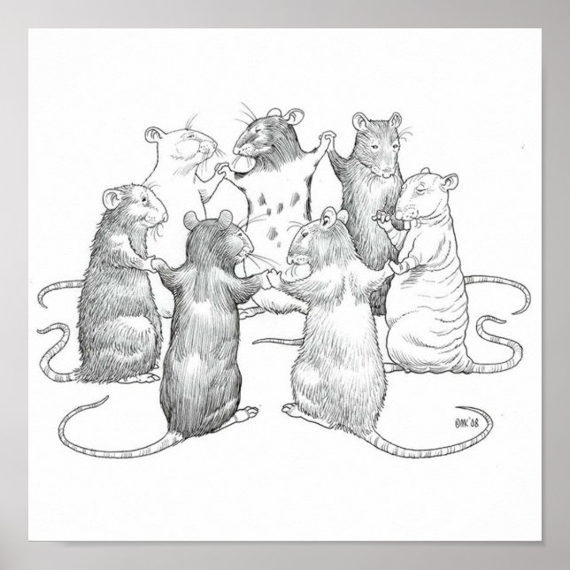 Poster Mundo dos Ratos (Frente)