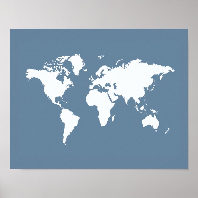 Póster Mundo Elegante das Cinzas Francesas (Frente)